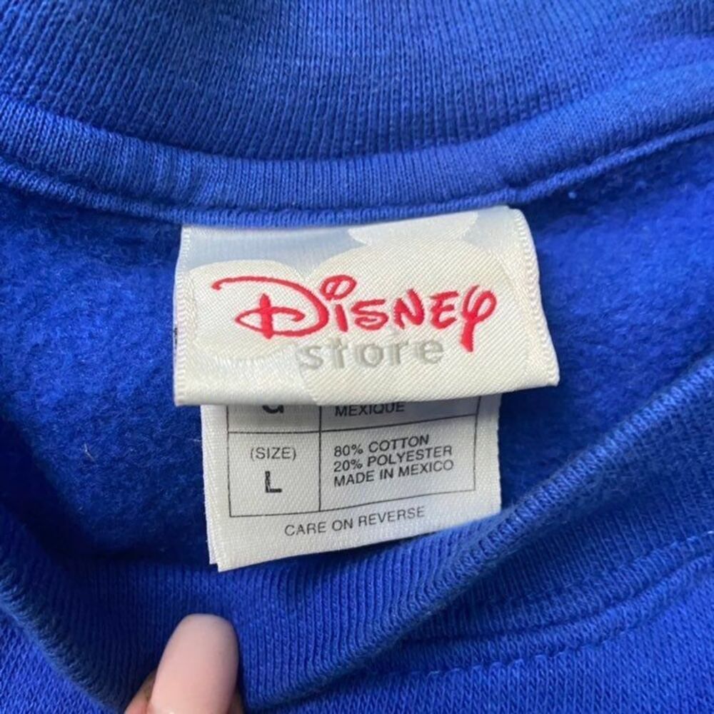 Vintage sz:L Tinker Bell Sweatshirt Crewneck Tinker Bell Disney Character Sweats - Picture 4 of 5